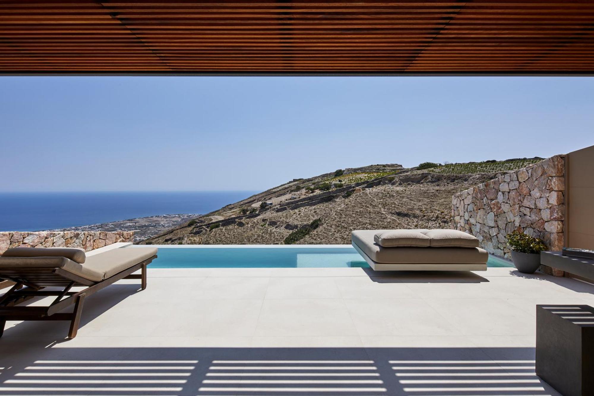 Вилла Santorini Sky, The Retreat Пиргос Экстерьер фото